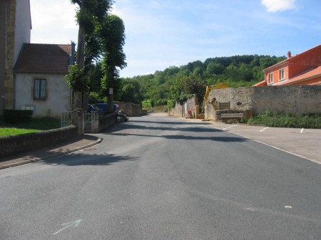 Le début et la fin du circuit pédestre de ce jour